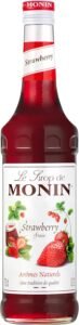MONIN SYRUP STRAWBERRY(6X70CL)